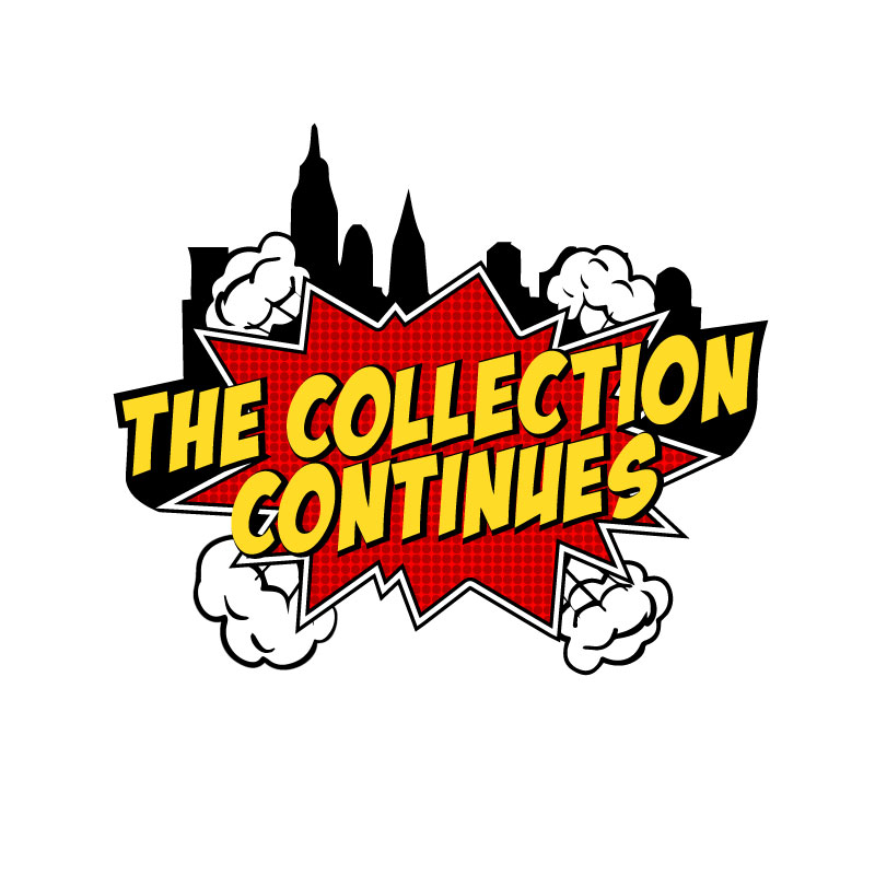 The collection continues logo
