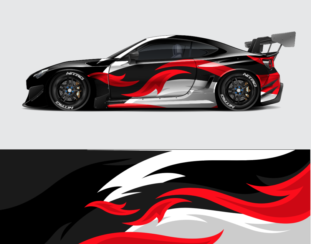 Vehicle wrap design